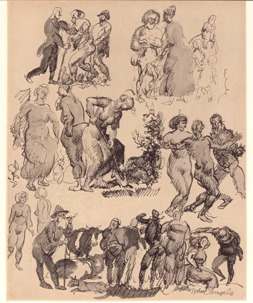 Anonimo , Engels, Robert , fronte