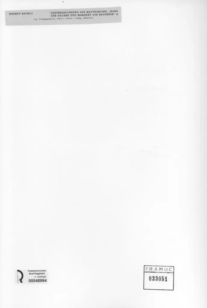 Anonimo , Engels, Robert , retro