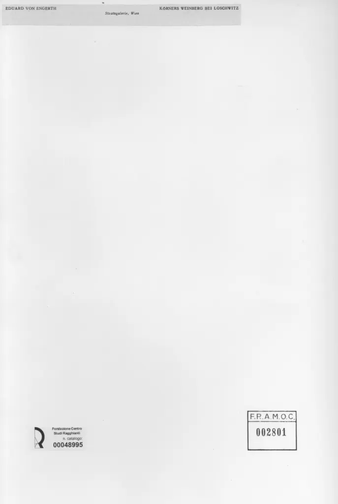 Anonimo , Engerth, Eduard von - sec. XIX - Korners weinberg bei loschhwitz , retro