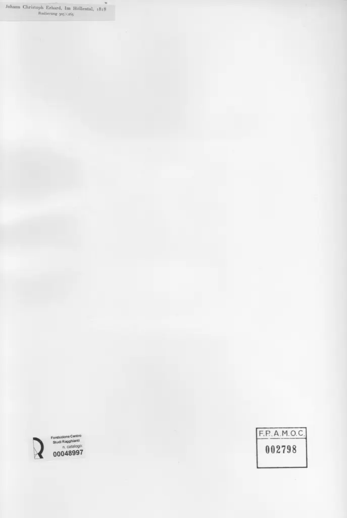 Anonimo , Erhard, Johann Cristoph sec. XX , retro