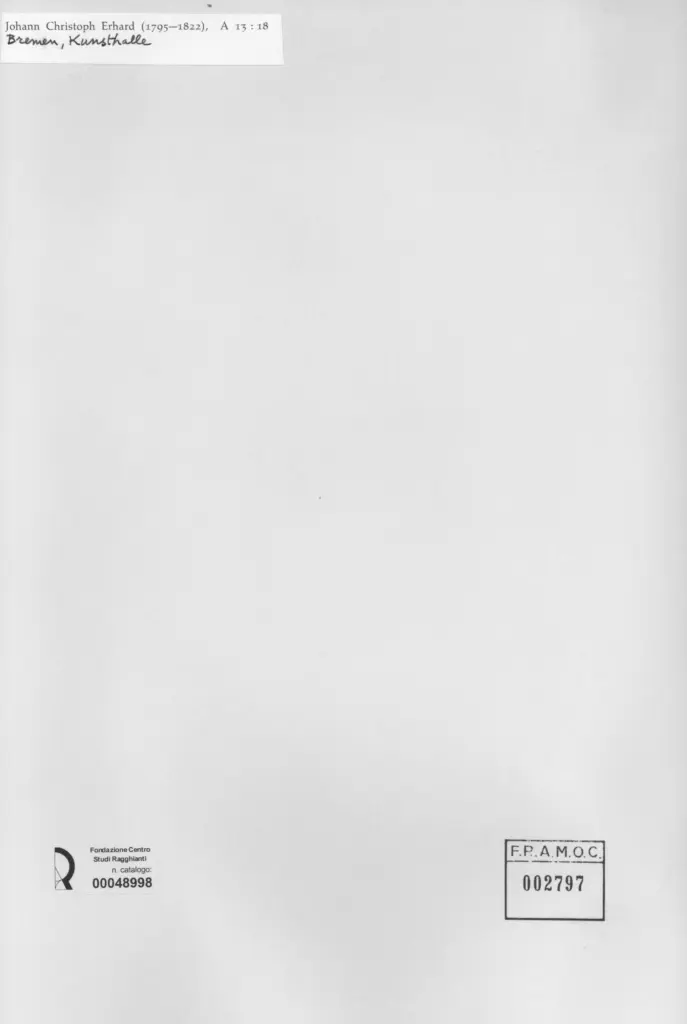 Anonimo , Erhard, Johann Cristoph , retro