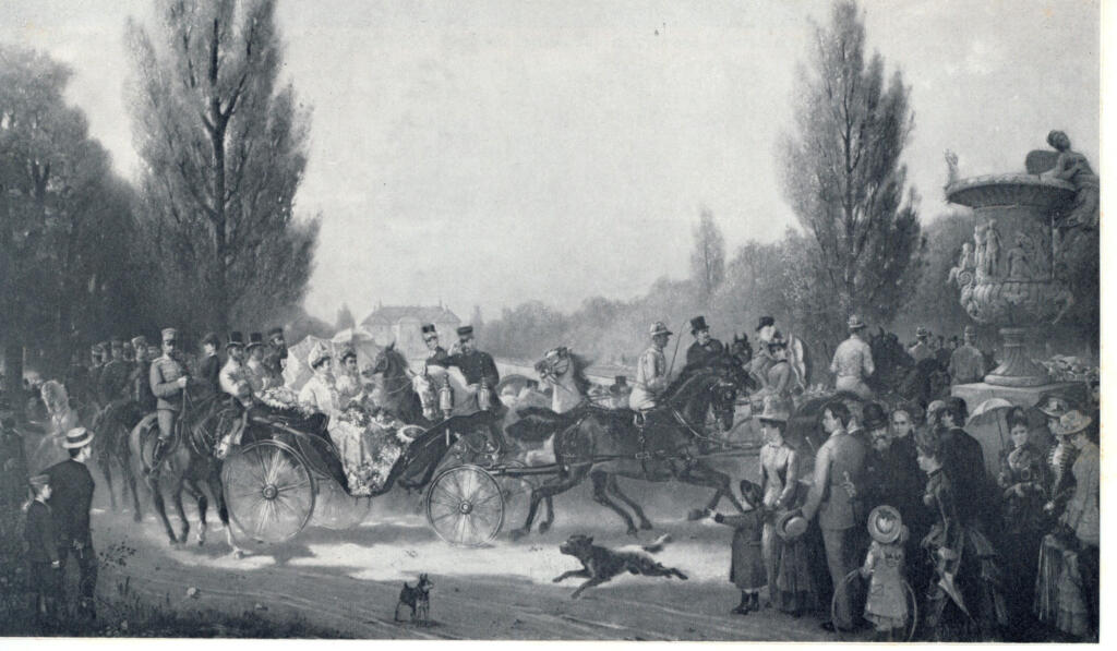 Eschwege, Elmar von , The Emperor Wilhelm II of Germany on the way to Potsdam