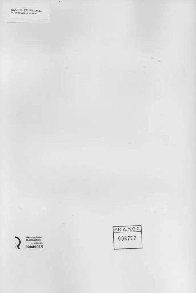 Anonimo , Feuerbach, Anselm , retro