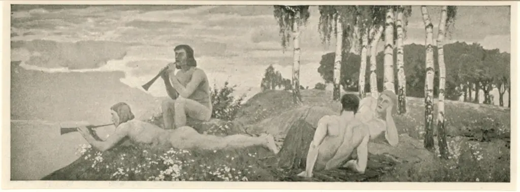 Fischer, Otto , Uomini , che riposano