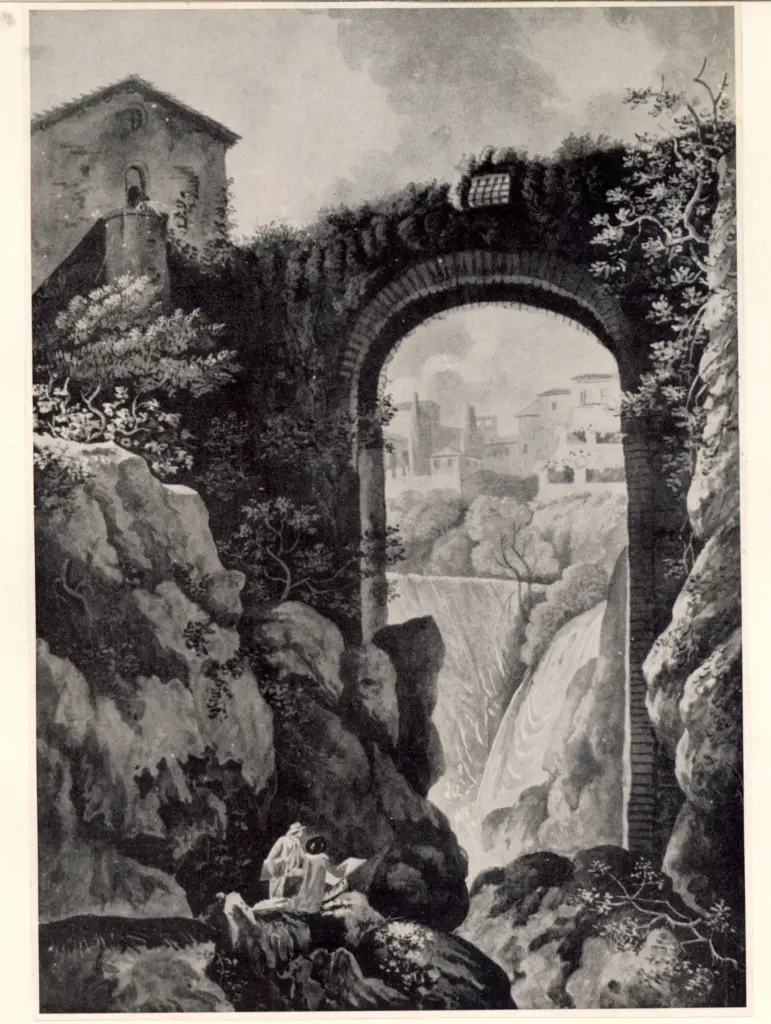 Fohr, Karl Philipp , Cascatelle di Tivoli