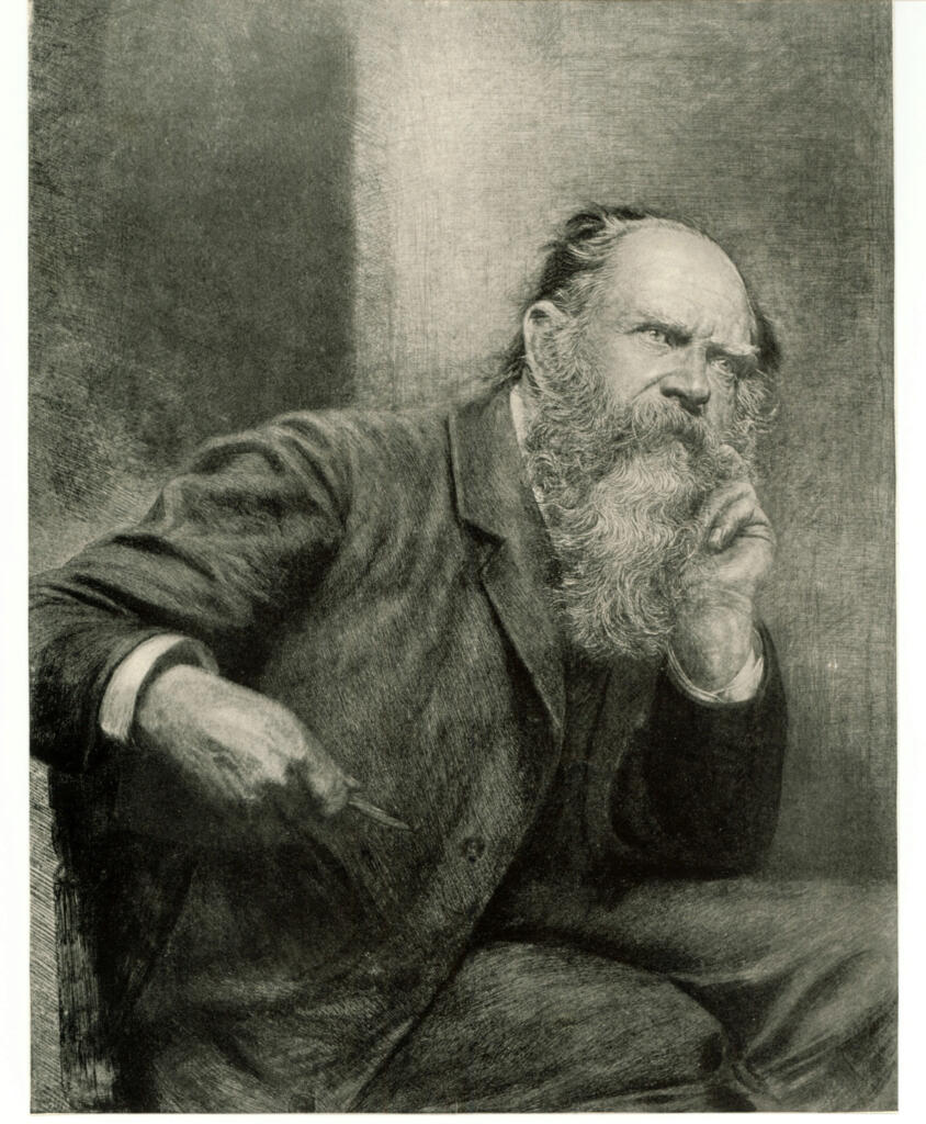 Forberg, Ernst , Portrait of Eduard von Gebhardt -