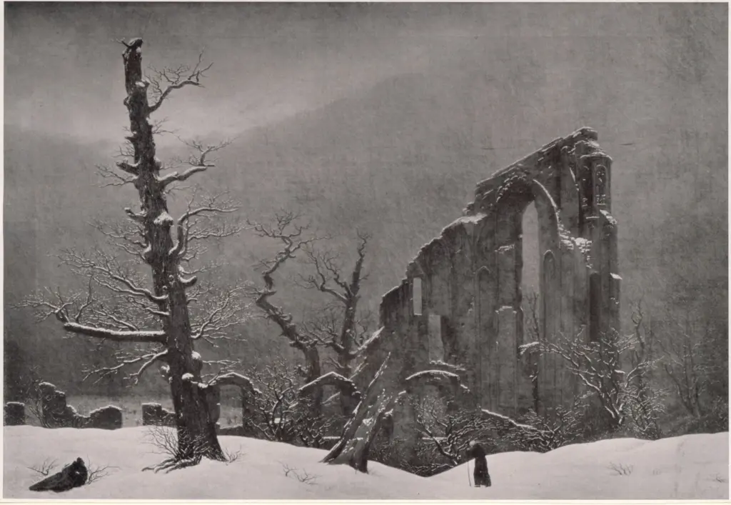 Anonimo , Caspar David Friedrich , fronte
