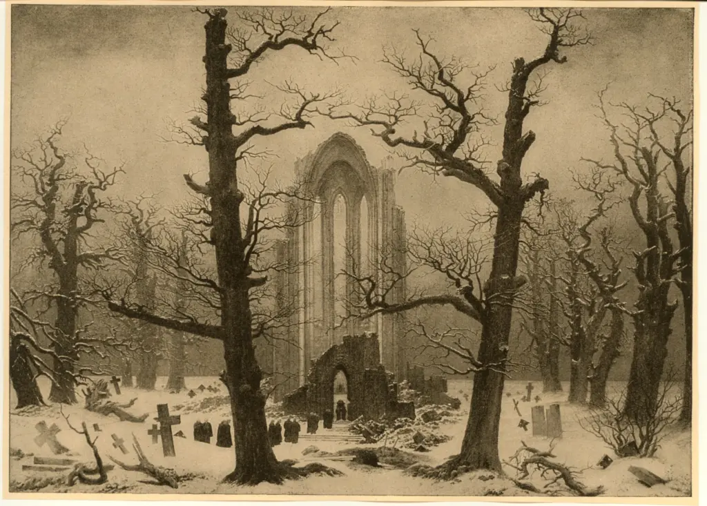 Anonimo , Friedrich, Caspar David , fronte