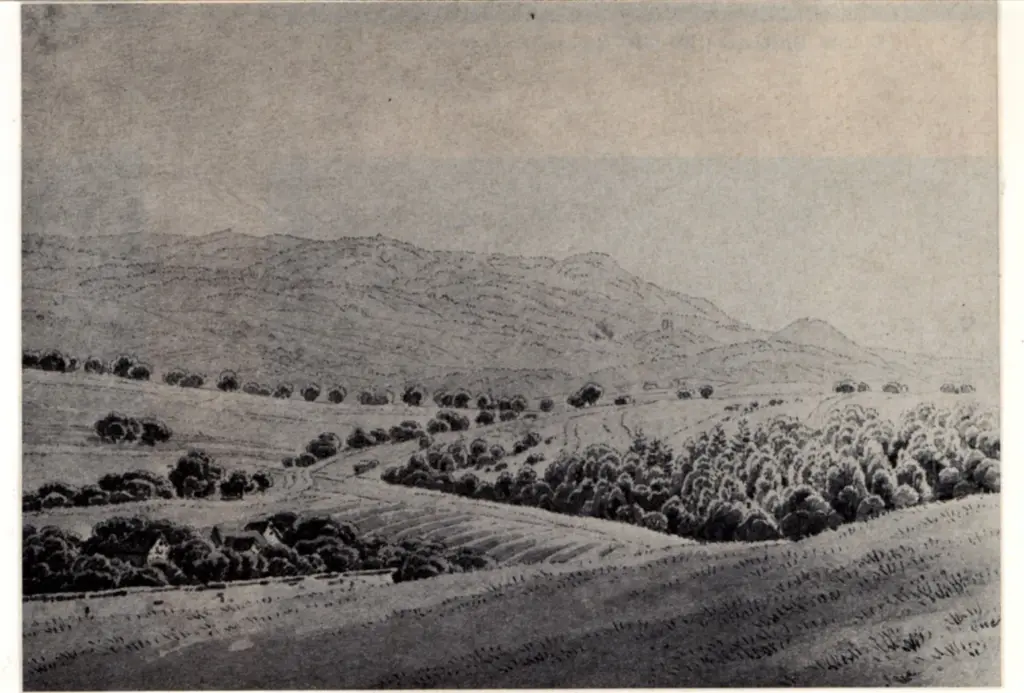 Anonimo , Friedrich, Caspar David sec. XIX