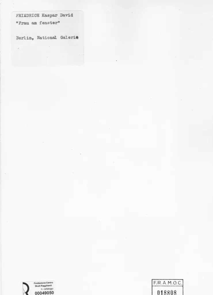 Anonimo , Friedrich, Caspar David , retro