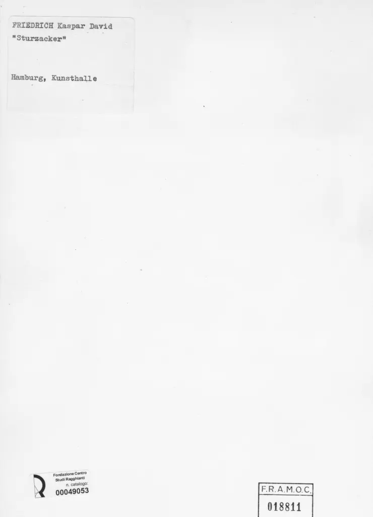 Anonimo , Caspar David Friedrich , retro