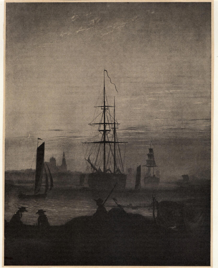 Anonimo , Friedrich, Caspar David , fronte