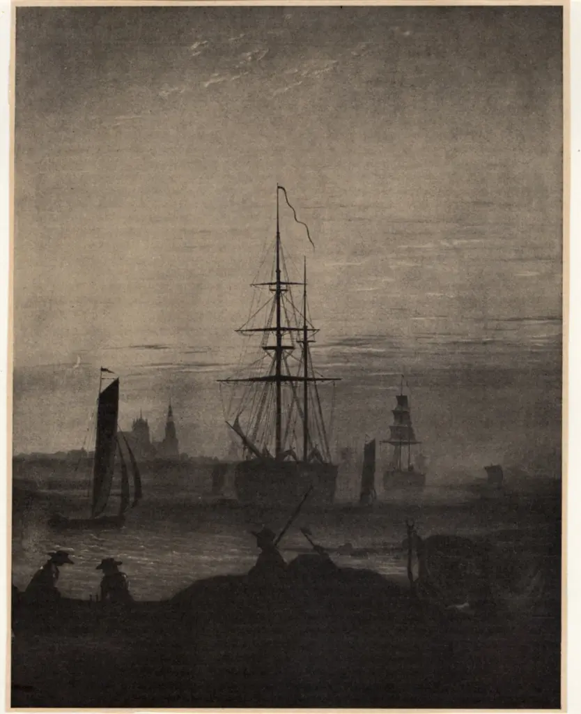 Anonimo , Friedrich, Caspar David , fronte