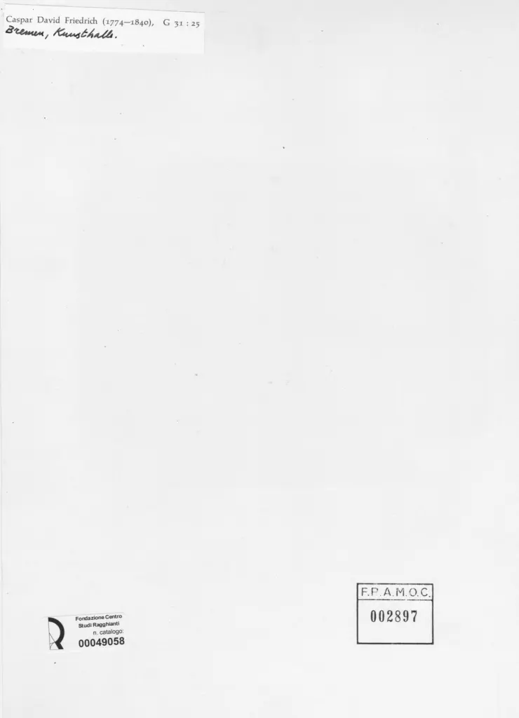 Anonimo , Friedrich, Caspar David , retro