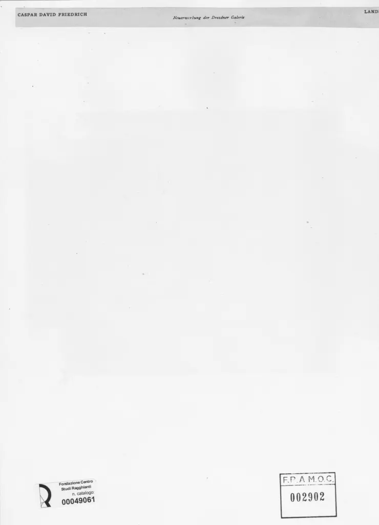 Anonimo , Friedrich, Caspar David , retro