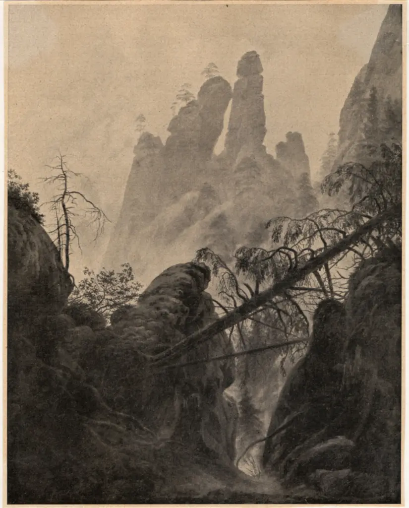 Anonimo , Friedrich, Caspar David , fronte