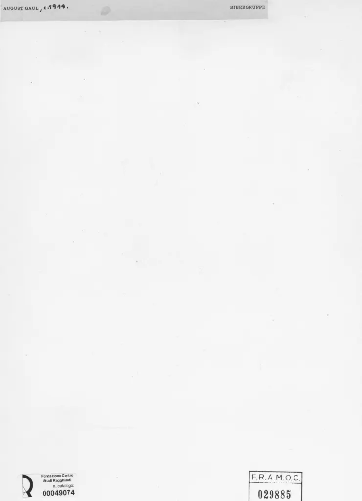 Anonimo , Gaul, August sec. XX , retro