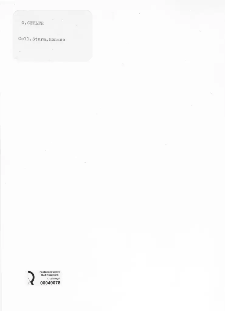 Anonimo , Gebler, Otto , retro