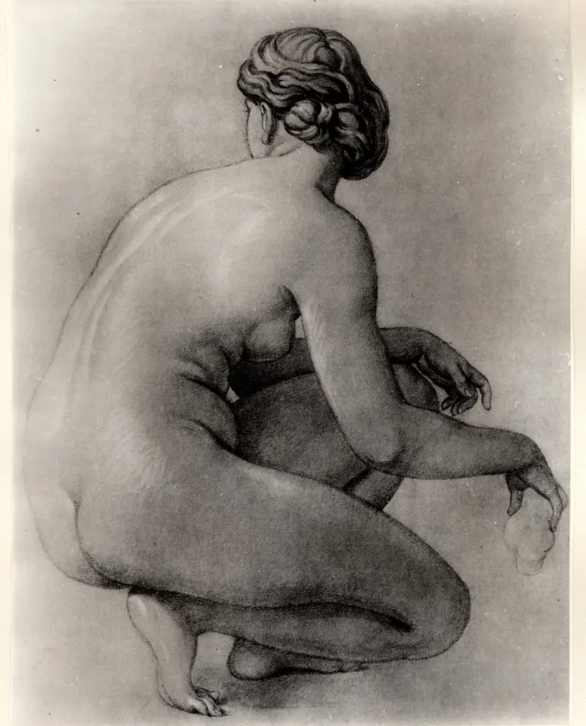 Genelli, Bonaventura , Nudo di donna