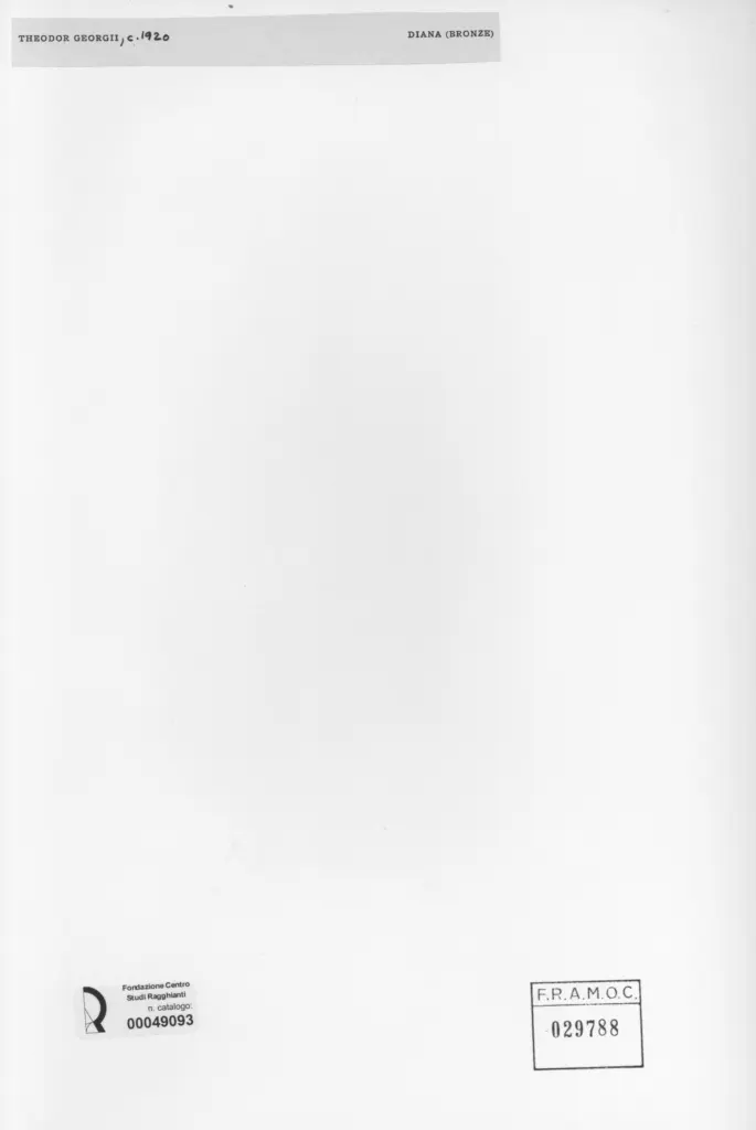 Anonimo , Georgii, Theodor sec. XX , retro