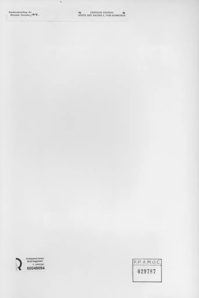 Anonimo , Georgii, Theodor; sec. XX , retro