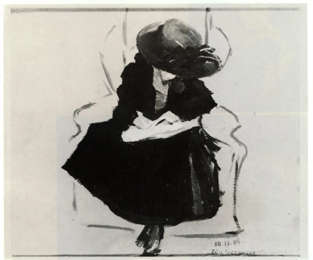 Gerhardi, Ida , A Lady Reading