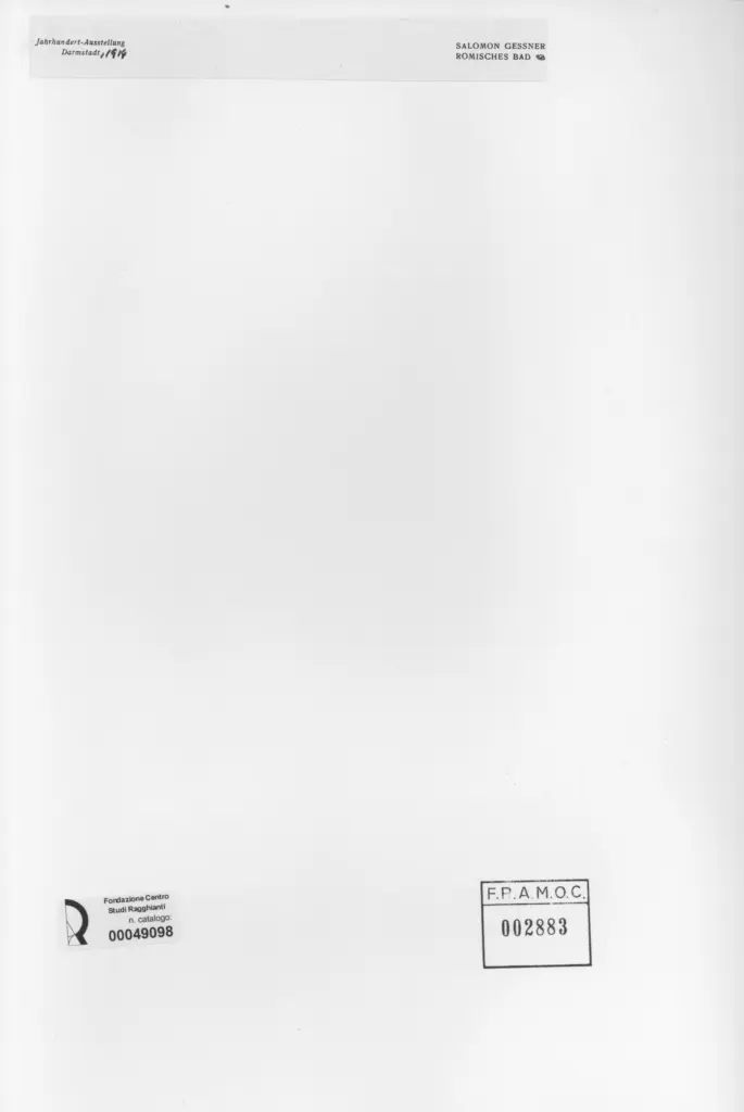 Anonimo , Gessner, Salomon , retro