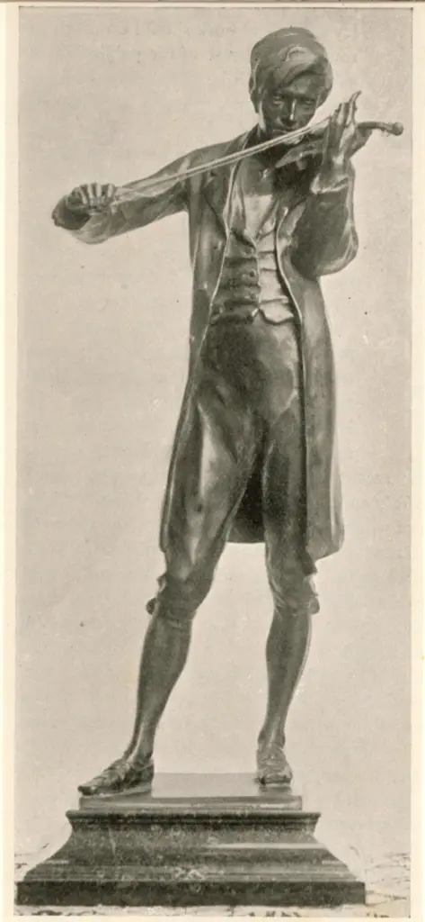 Gosen, Theodor von , The violin player