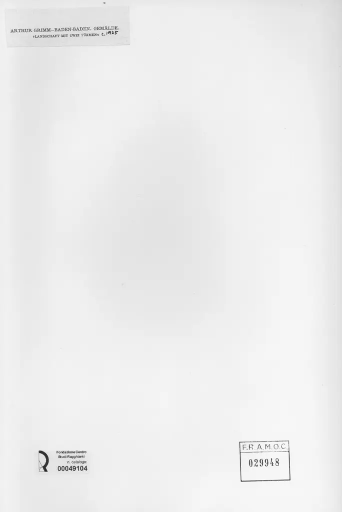 Anonimo , Grimm, Arthur sec. XX , retro