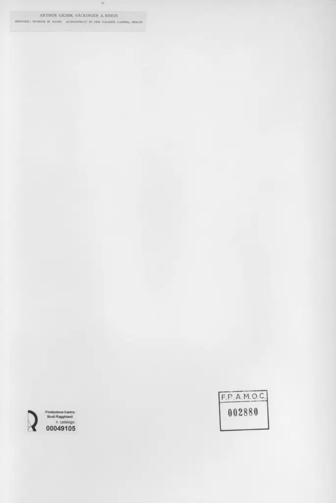 Anonimo , Grimm, Arthur - sec. XIX - Sackingen A Rhein , retro