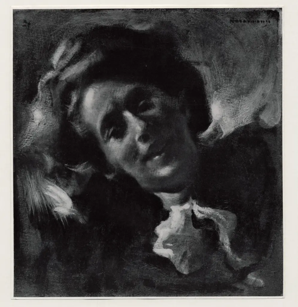 Habermann, Hugo , Ritratto di donna