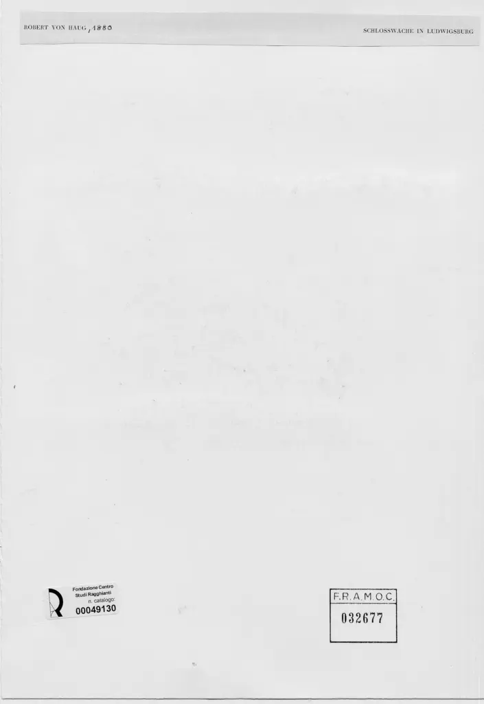 Anonimo , Haug, Robert - sec. XIX - Guardie militari a Ludwigsburg , retro