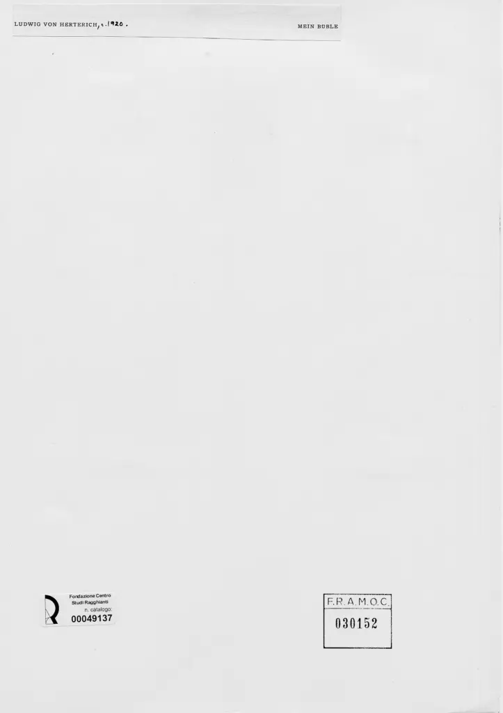 Anonimo , Herterich, Ludwig - sec. XX - Ritratto di bambina , retro