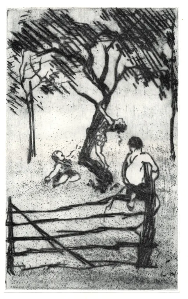 Anonimo , Hoelloff, Curt - sec. XIX/ XX - Goldene tage , fronte