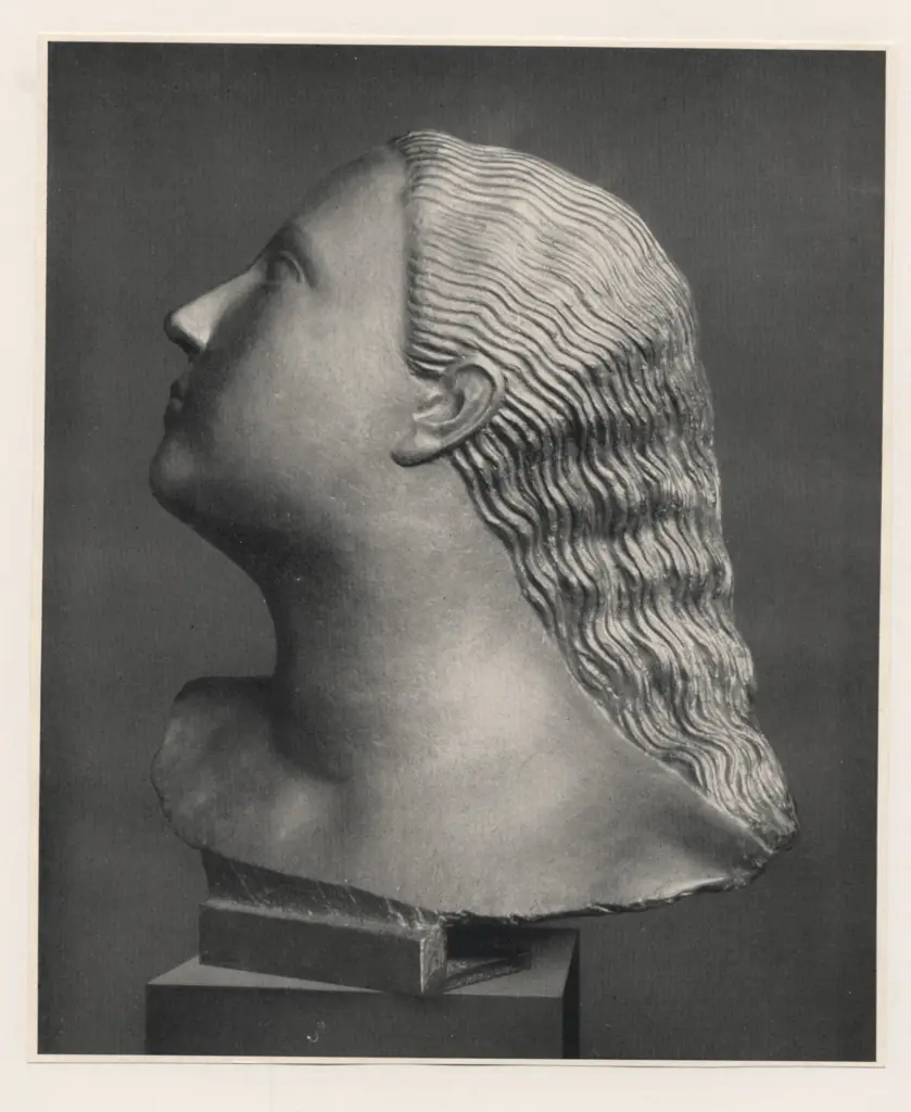 Anonimo , Hoetger, Bernhard - sec. XX - Flug , fronte