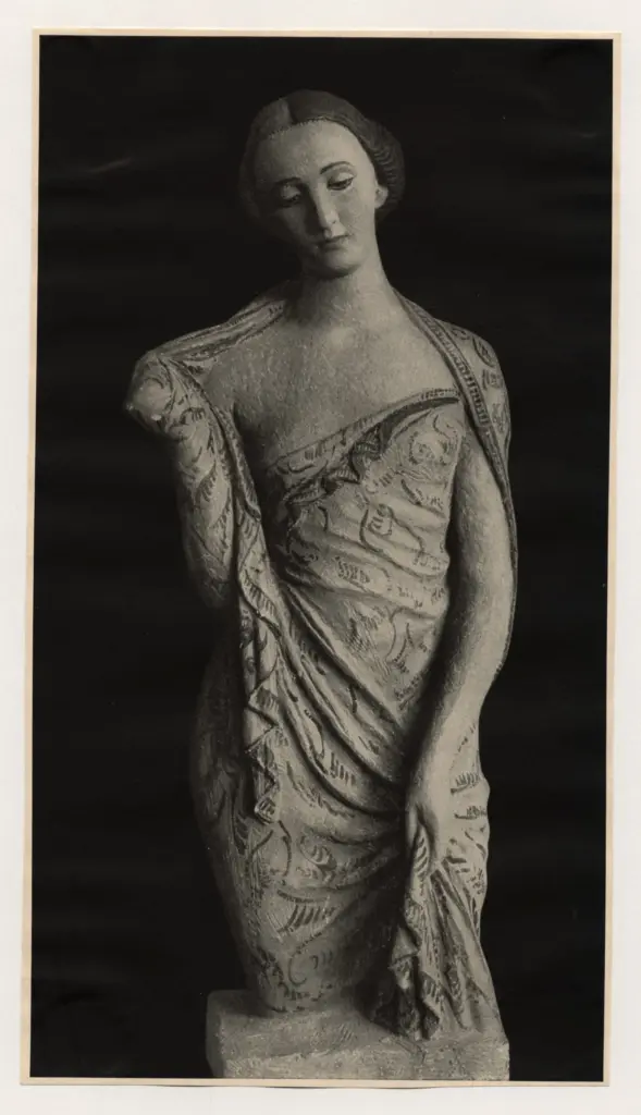 Anonimo , Hoetger, Bernhard - sec. XX - Ritratto della signora B&ouml;ddinghaus , fronte