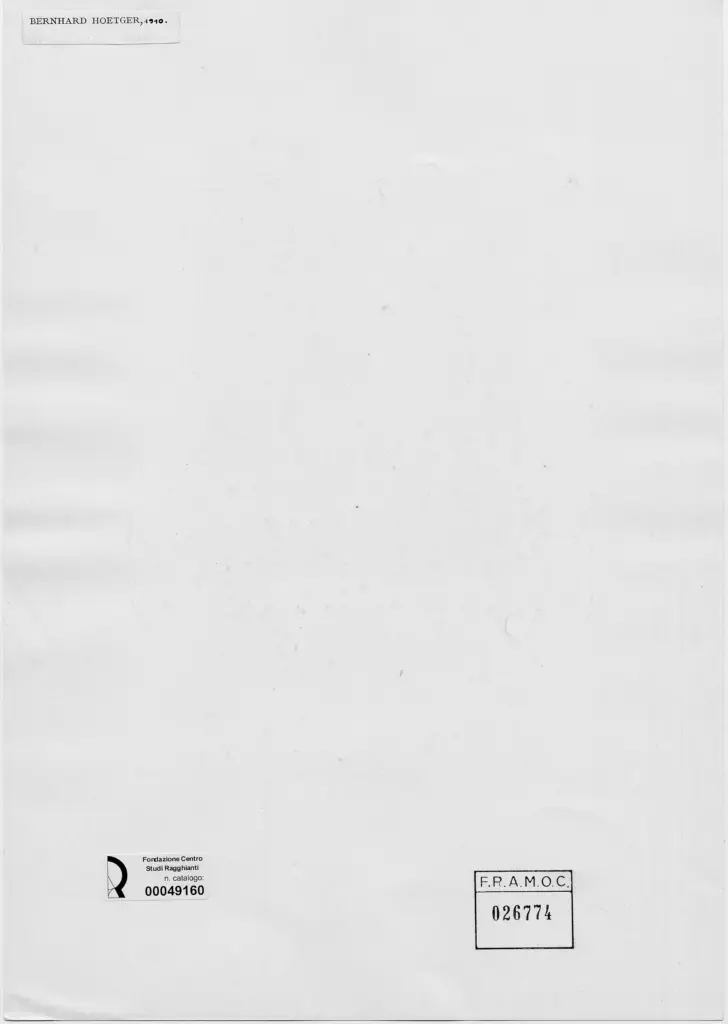 Anonimo , Hoetger, Bernhard - sec. XX - Fontana della Giustizia , retro