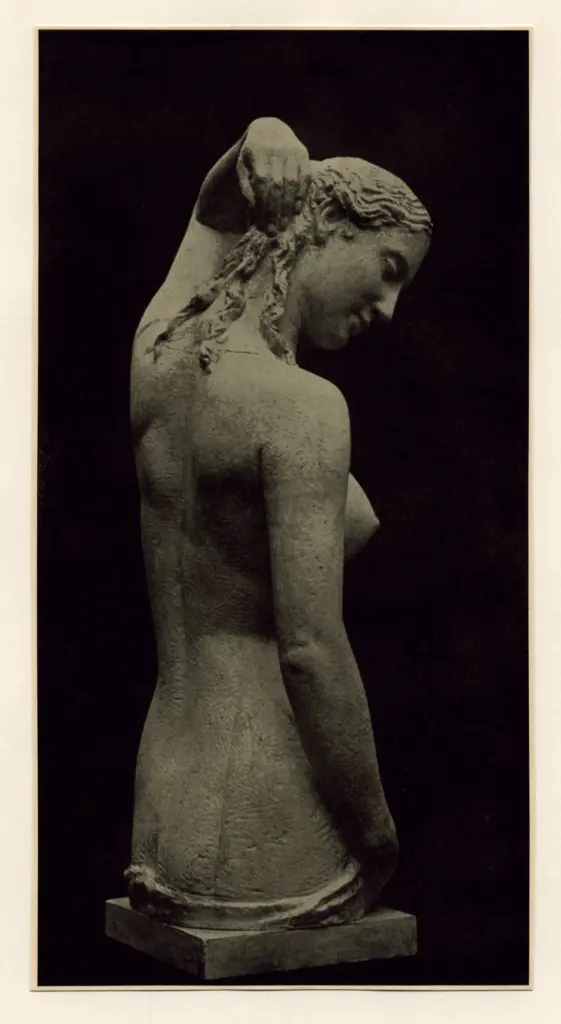 Anonimo , Hoetger, Bernhard - sec. XX - Gioventù , fronte