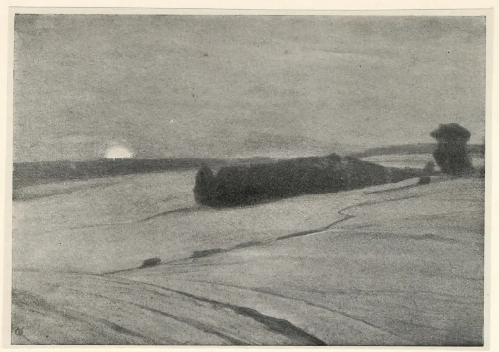 Anonimo , Kampmann, G. - sec. XIX - The rising moon , fronte