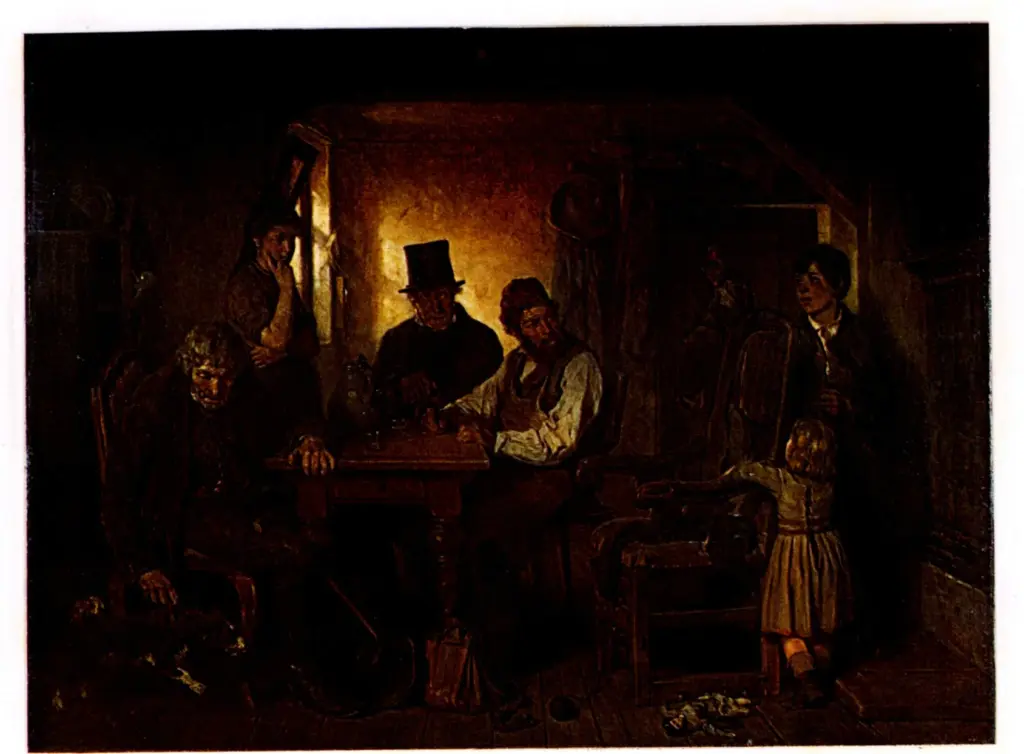 Kaufmann, Hugo Wilhelm , In der Dorfschenke -