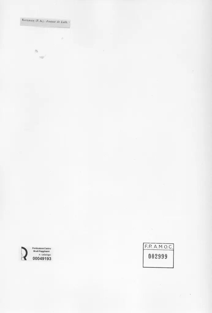 Anonimo , Kaulbach, F.A. von , retro