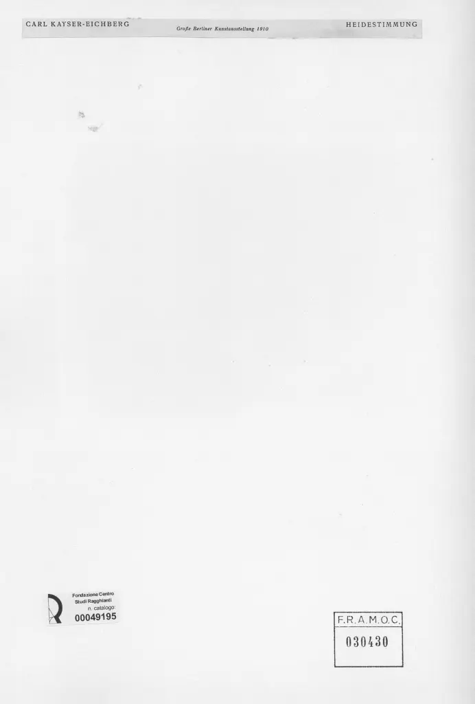 Anonimo , Kayser - Eichbergg, Carl , retro