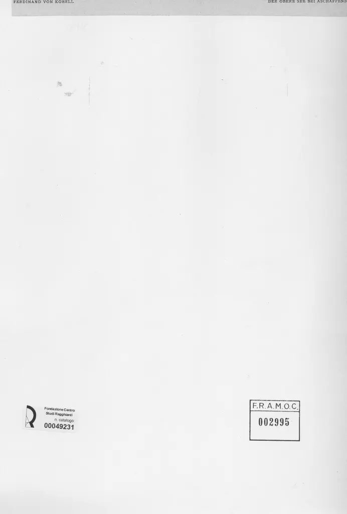 Anonimo , Kobell, Ferdinand - sec. XVIII - Der obere bei aschaffenburg , retro