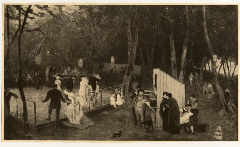 Kolitz, Luis , Tanzplatz in walde -