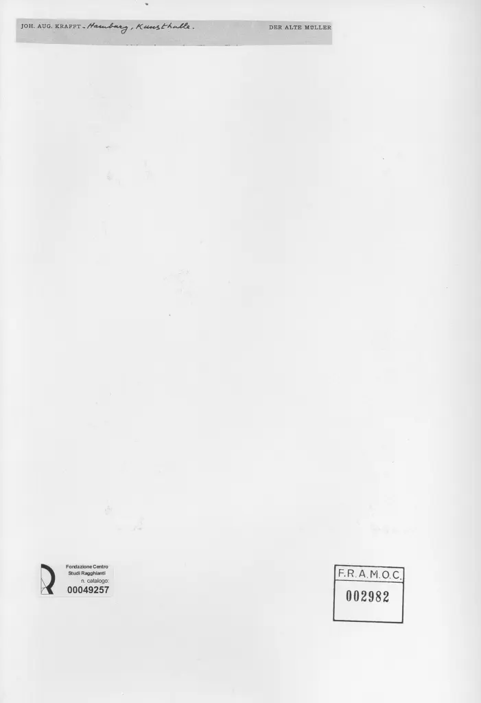 Anonimo , Krafft, Johann August , retro