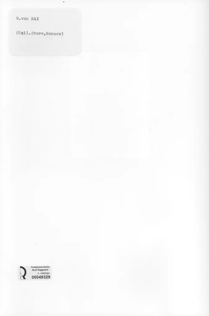 Anonimo , Von Max, G. - sec. XIX - Ritratto di giovane donna , retro