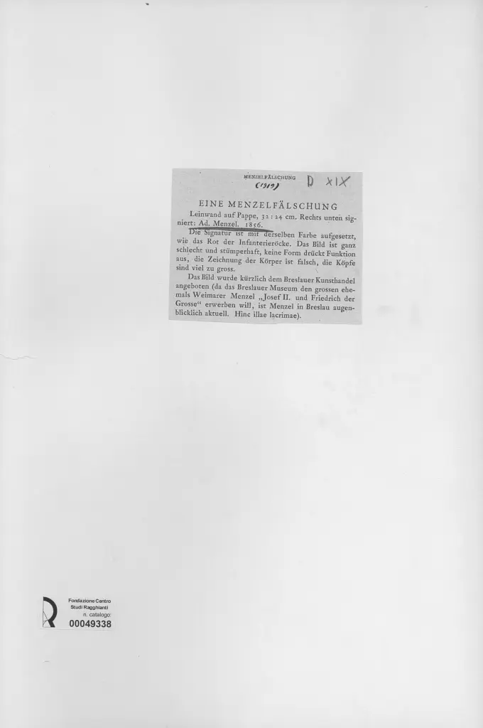 Anonimo, Anonimo , retro