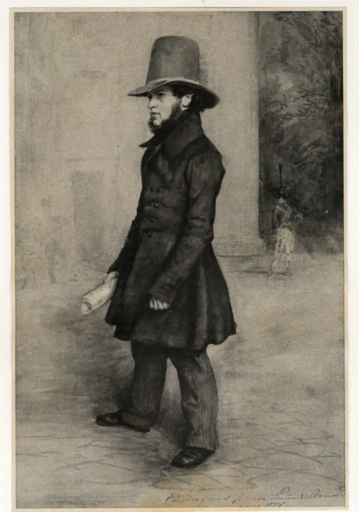 Anonimo , Von Menzel, Adolf , fronte