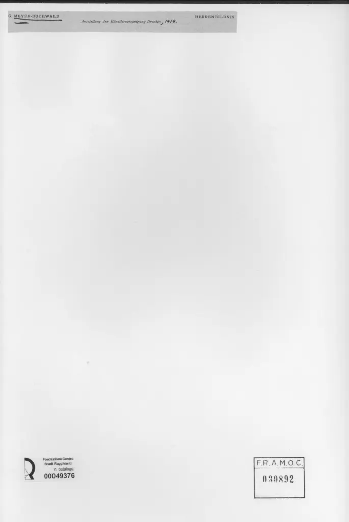 Anonimo , Meyer - Buchwald, G. , retro