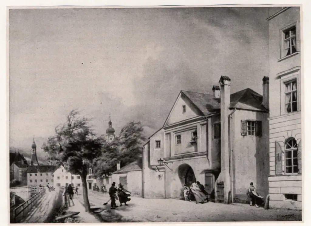 Neher, Michael , Das ehemalige einlasstor im jahre -